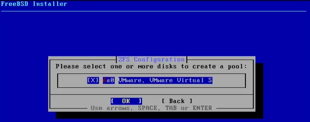 freebsd install ZFS 文件系统